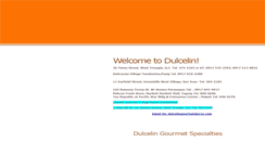 Desktop Screenshot of dulcelin.com